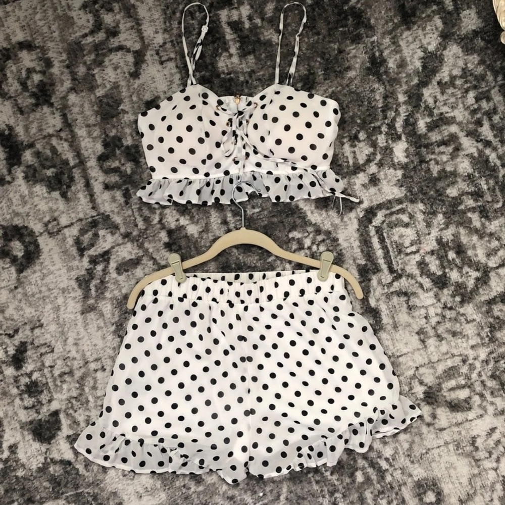 Polka Dot Short Set